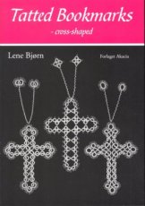 Bjorn Lene - Akacia Forlaget - Tatted Bookmarks - Cross-shaped