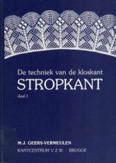 X-06214 Geers-Vermeulen M.J. - De Techniek van de kloskant - Stropkant deel 1